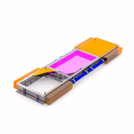 Saracinesca con valvola a spillo per stampo preformato per vaso a 96 cavità con canale caldo