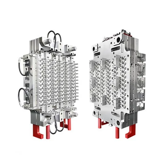 Stampo per preforme per barattoli per animali domestici a canale caldo a 8 cavità per iniezione di plastica personalizzata